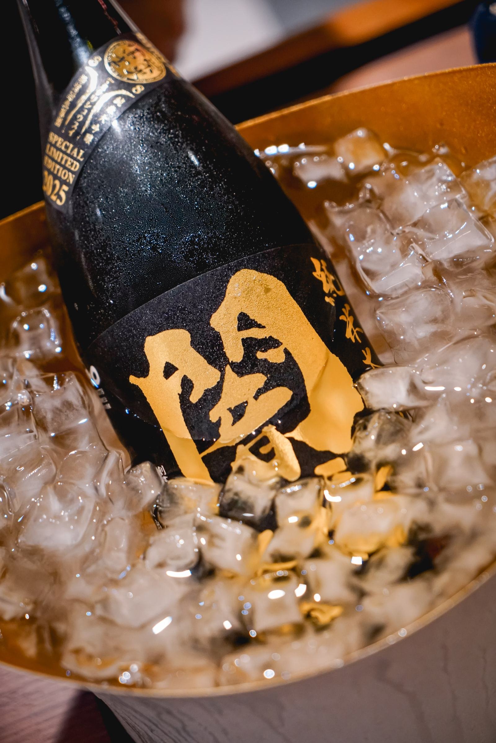 Sake on ice at Roll & Co.