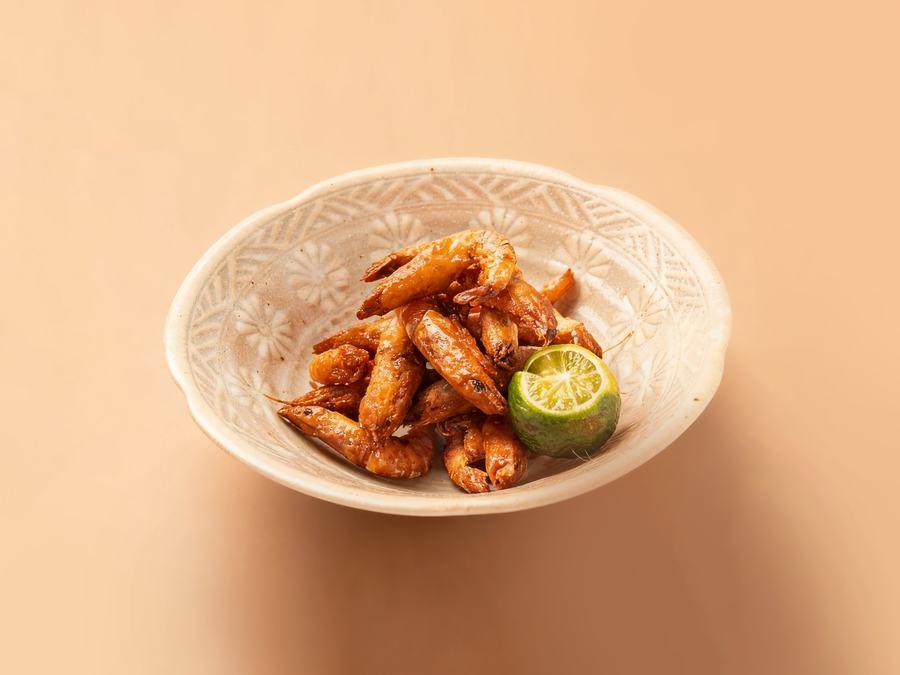 Deep Fried Baby Prawn at Roll & Co.