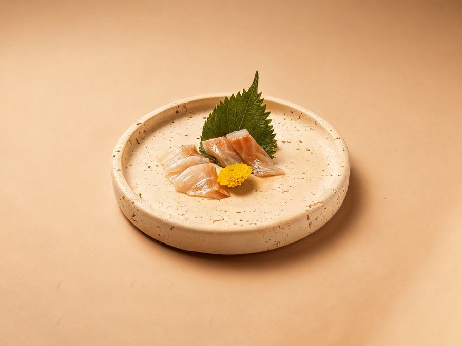 Snapper sashimi at Roll & Co.