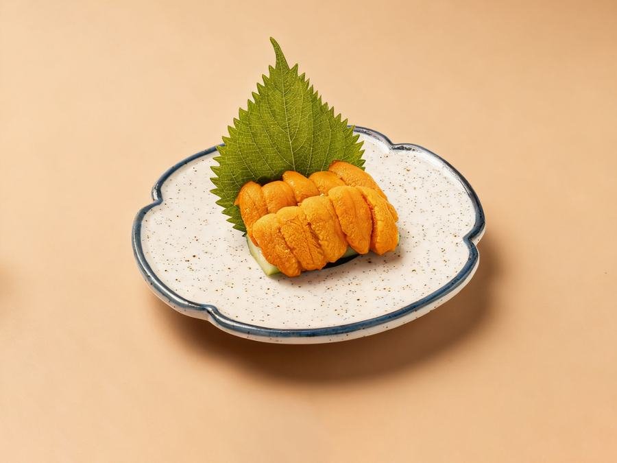 Uni sashimi at Roll & Co.